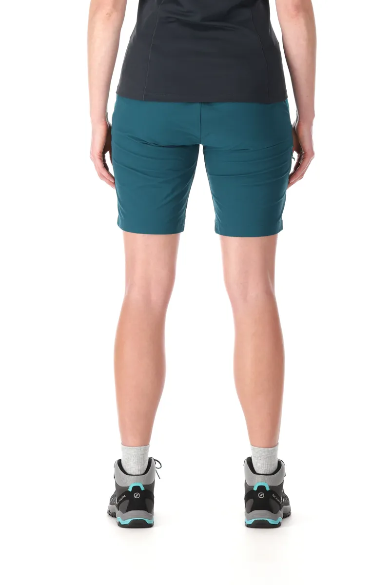 Rab Womens Torque Mountain Shorts - Storm Green-Saga Green-2