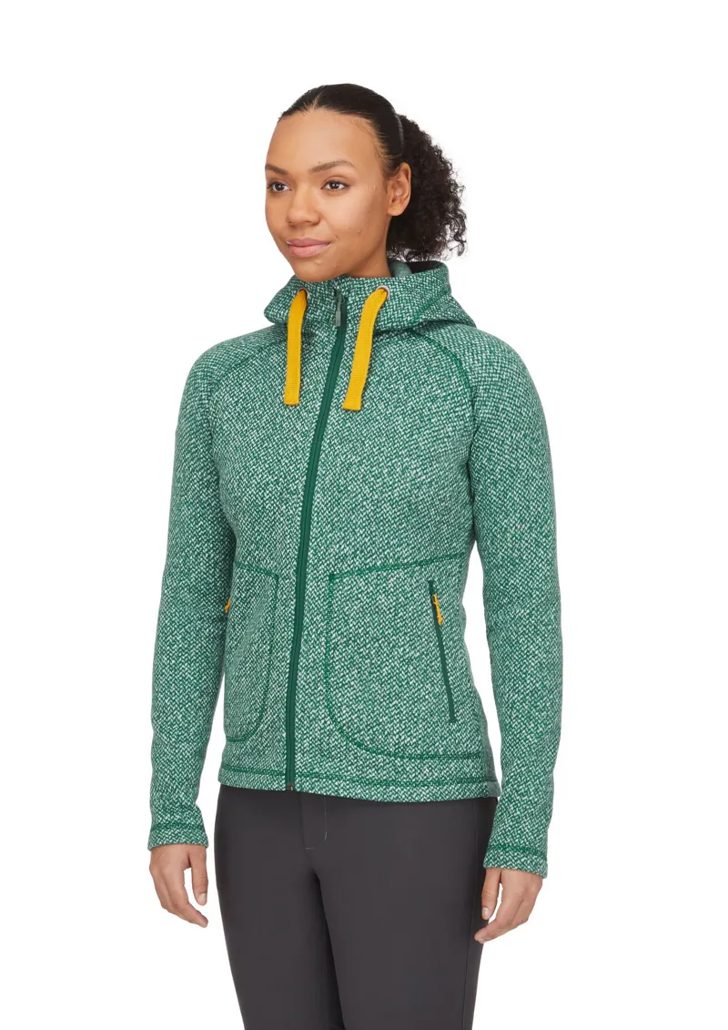 Rab Womens Amy Hoody - Green Slate-3