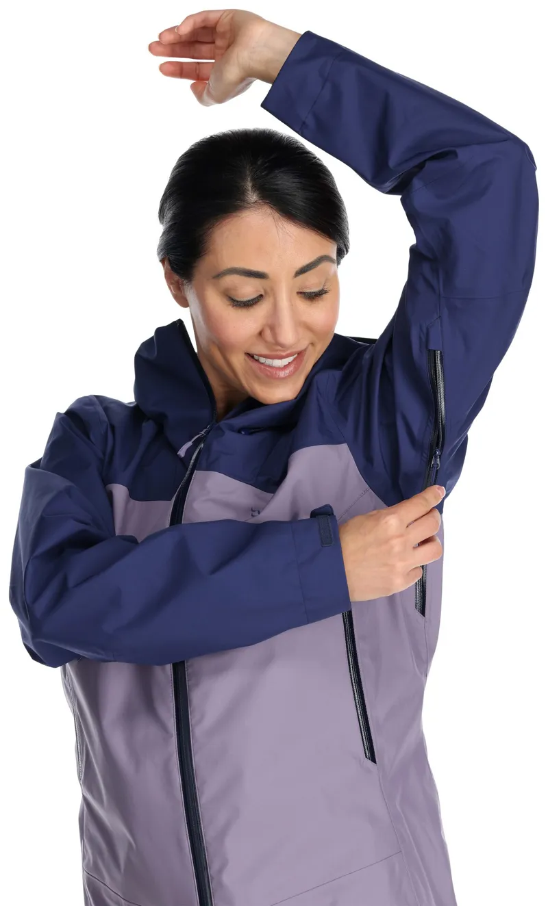 Rab Womens Arc Eco Jacket - Patriot Blue-Purple Sage-8