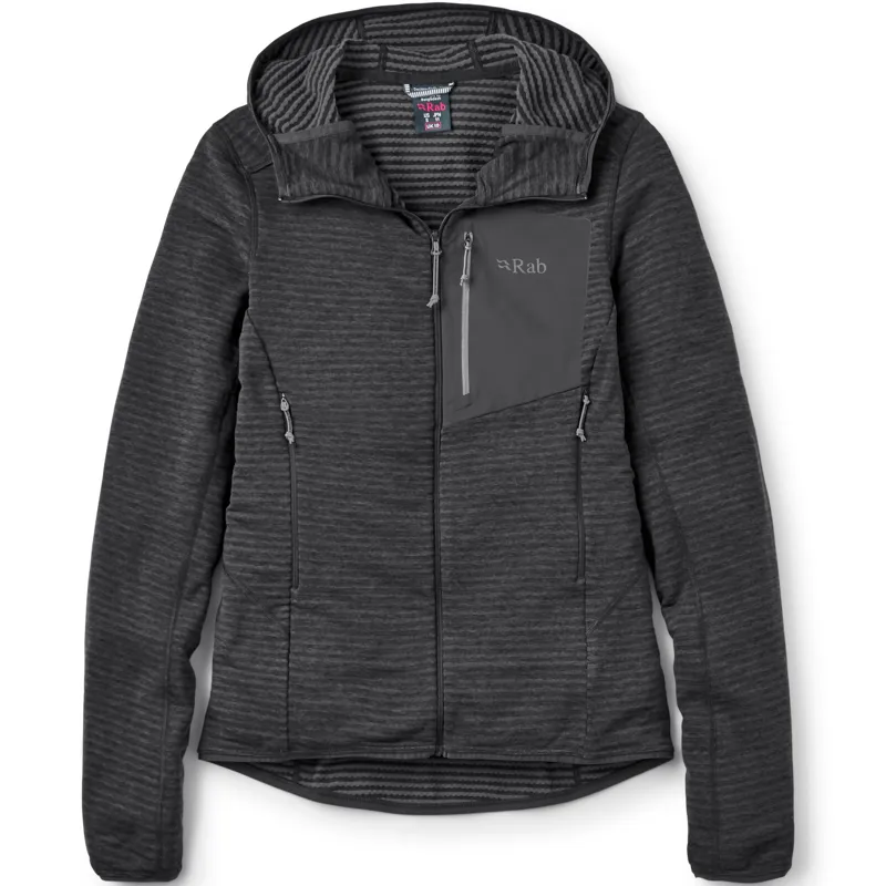 Rab Womens Ascendor Light Hoody - Black