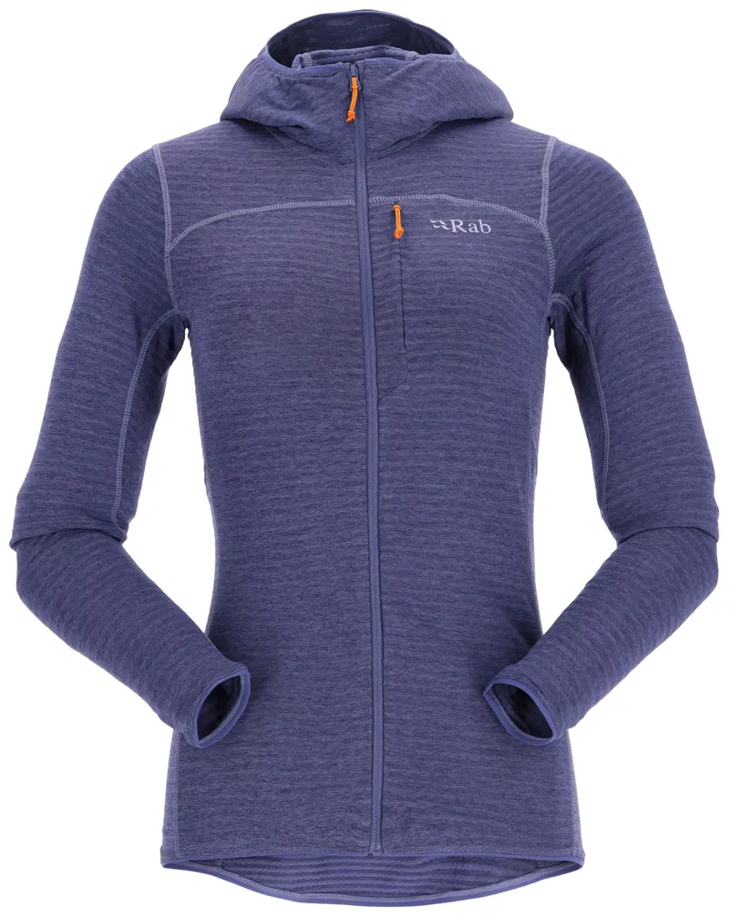 Rab Womens Ascendor Light Hoody - Patriot Blue