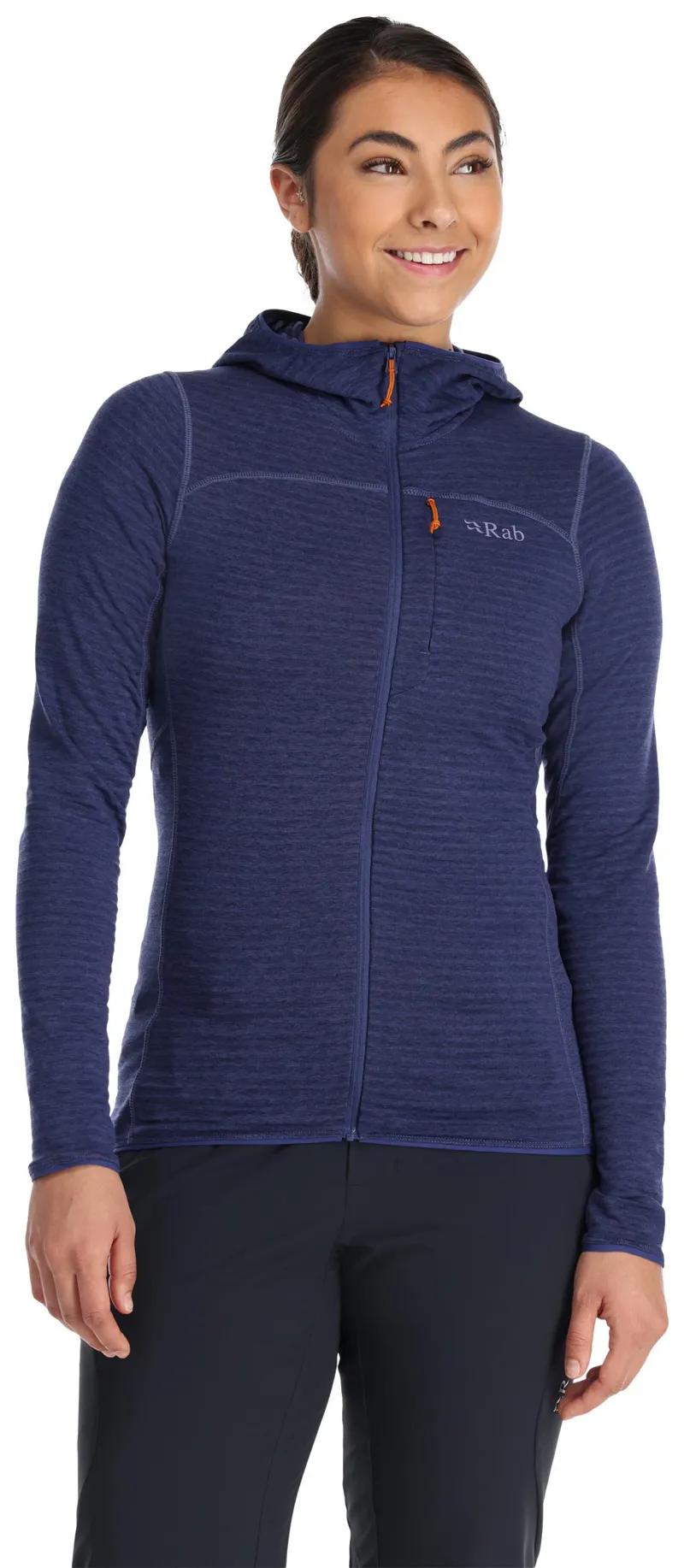 Rab Womens Ascendor Light Hoody - Patriot Blue-2