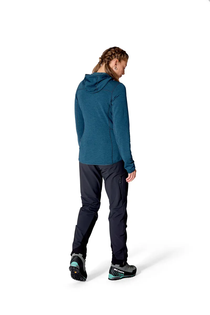 Rab Womens Ascendor Light Hoody - Dark Fig Green-3