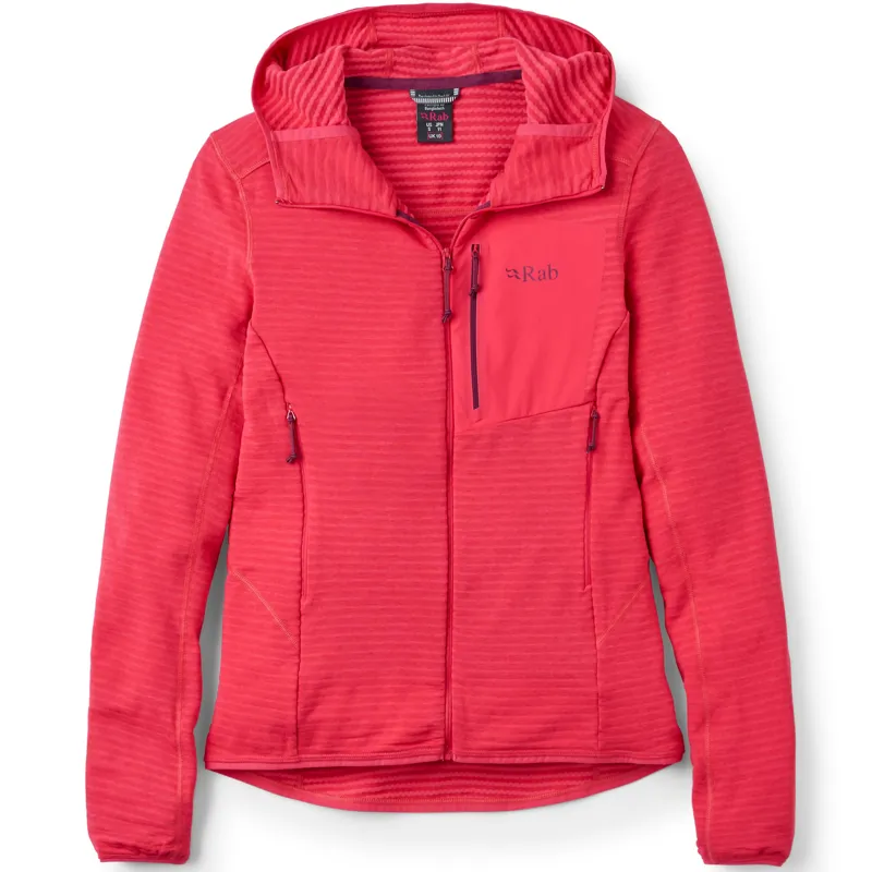 Rab Womens Ascendor Light Hoody - Watermelon