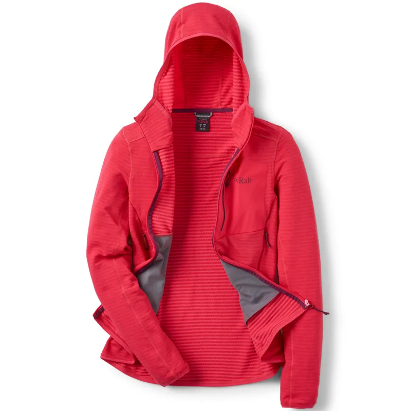 Rab Womens Ascendor Light Hoody - Watermelon-2