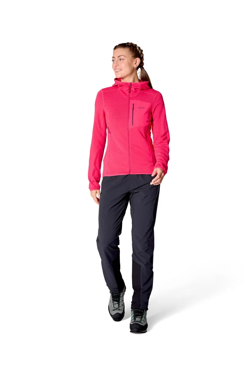 Rab Womens Ascendor Light Hoody - Black-2
