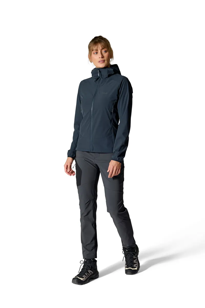 Rab Womens Borealis Hoody - Tempest Blue-2