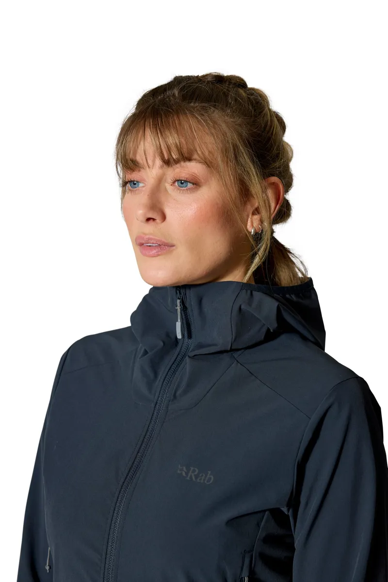 Rab Womens Borealis Hoody - Dark Melba-5