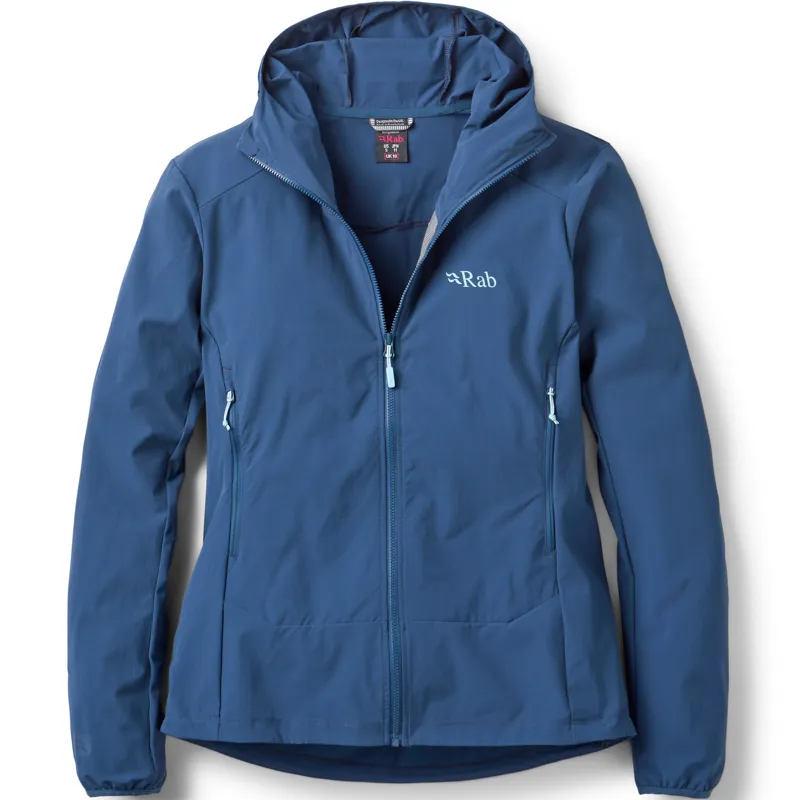 Rab Womens Borealis Hoody - Tempest Blue