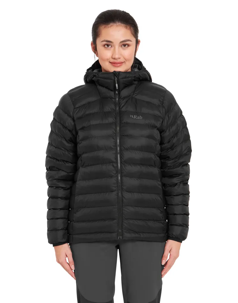 Rab Womens Cirrus Alpine Jacket - Dark Fig Green-2