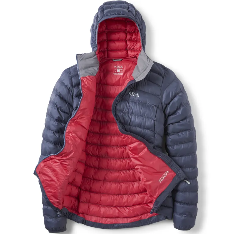 Rab Womens Cirrus Alpine Jacket - Steel-1