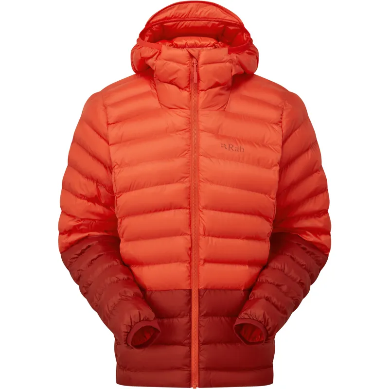 Rab Womens Cirrus Alpine Jacket - Red Grapefruit-Tuscan Red