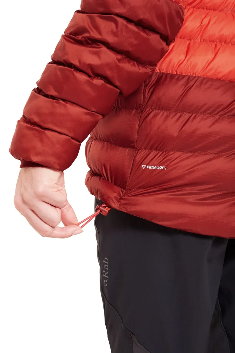 Rab Womens Cirrus Alpine Jacket - Red Grapefruit-Tuscan Red-8