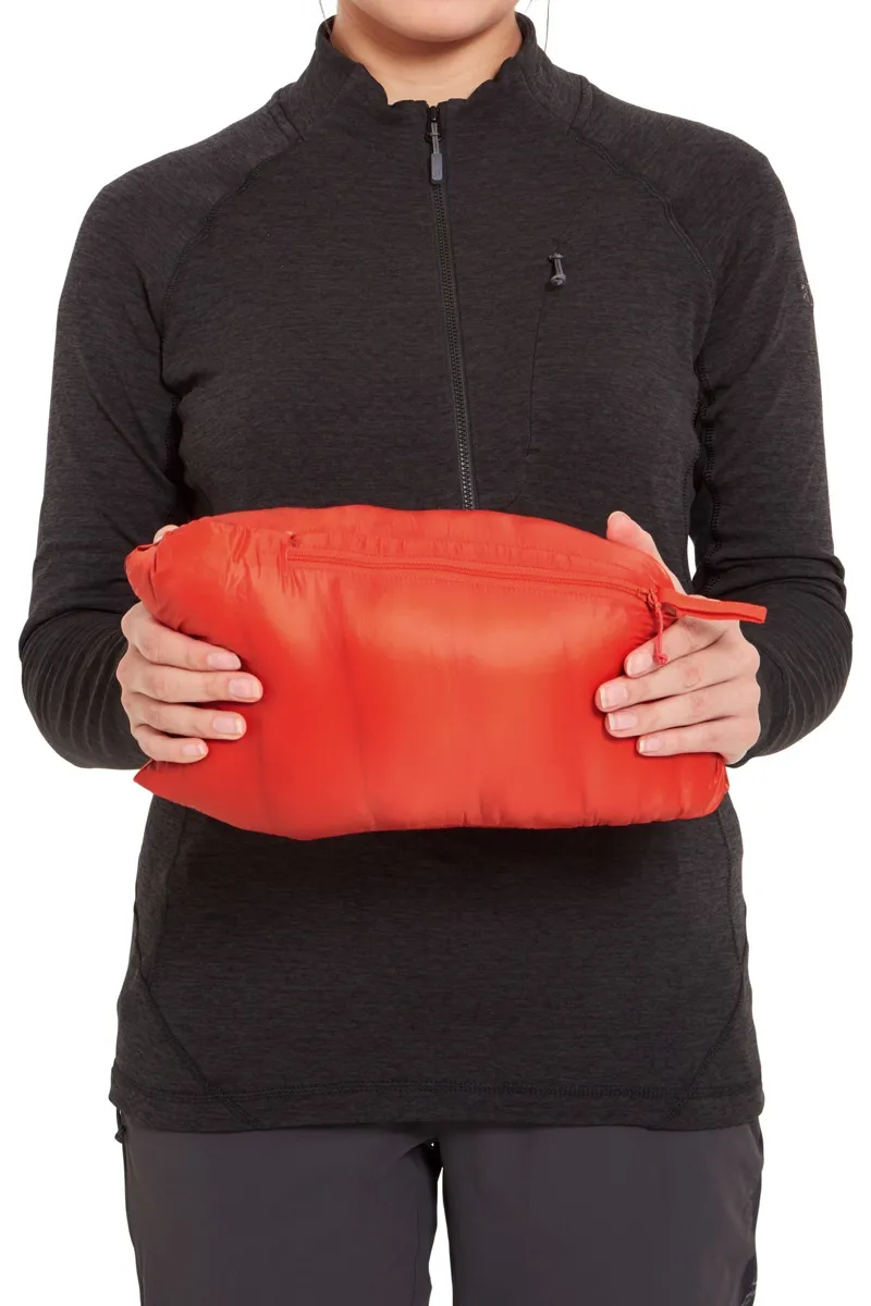 Rab Womens Cirrus Alpine Jacket - Red Grapefruit-Tuscan Red-9