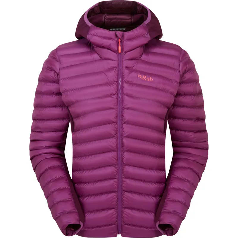 Rab Womens Cirrus Flex Hoody - Plum-Mulberry