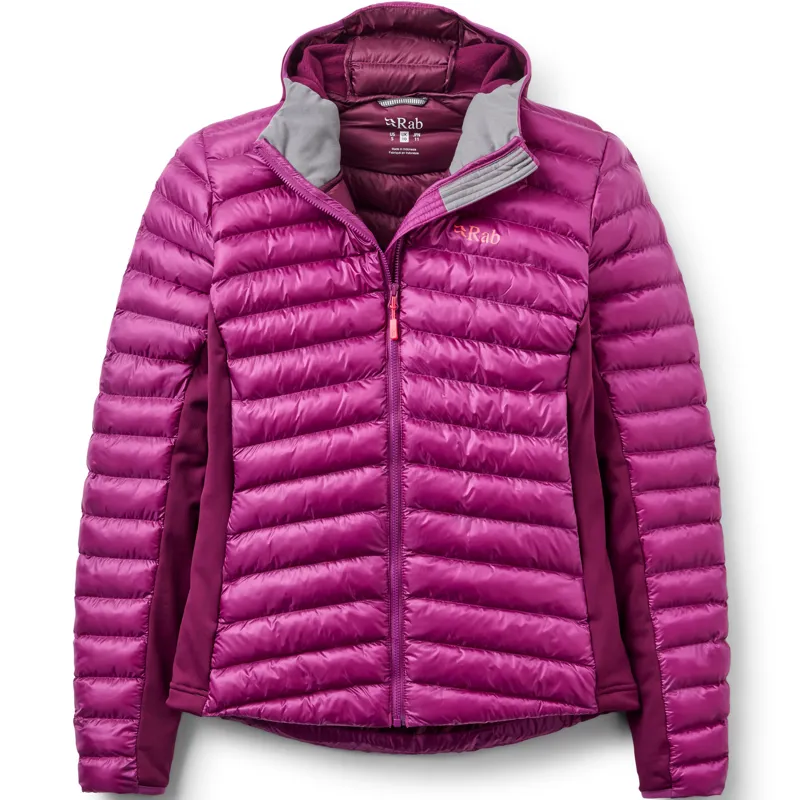 Rab Womens Cirrus Flex Hoody - Plum-Mulberry