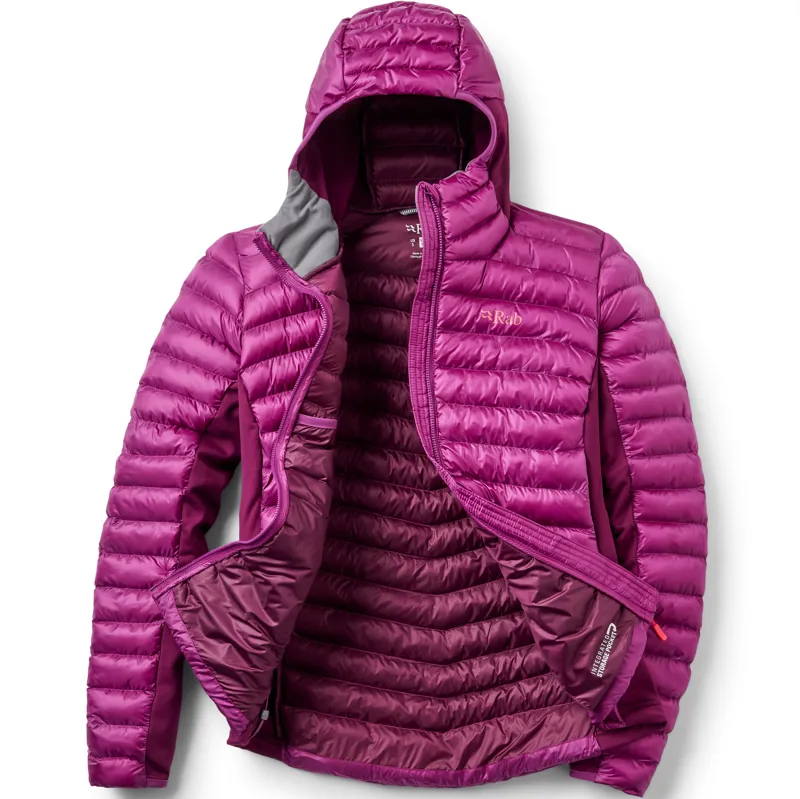 Rab Womens Cirrus Flex Hoody - Plum-Mulberry-1