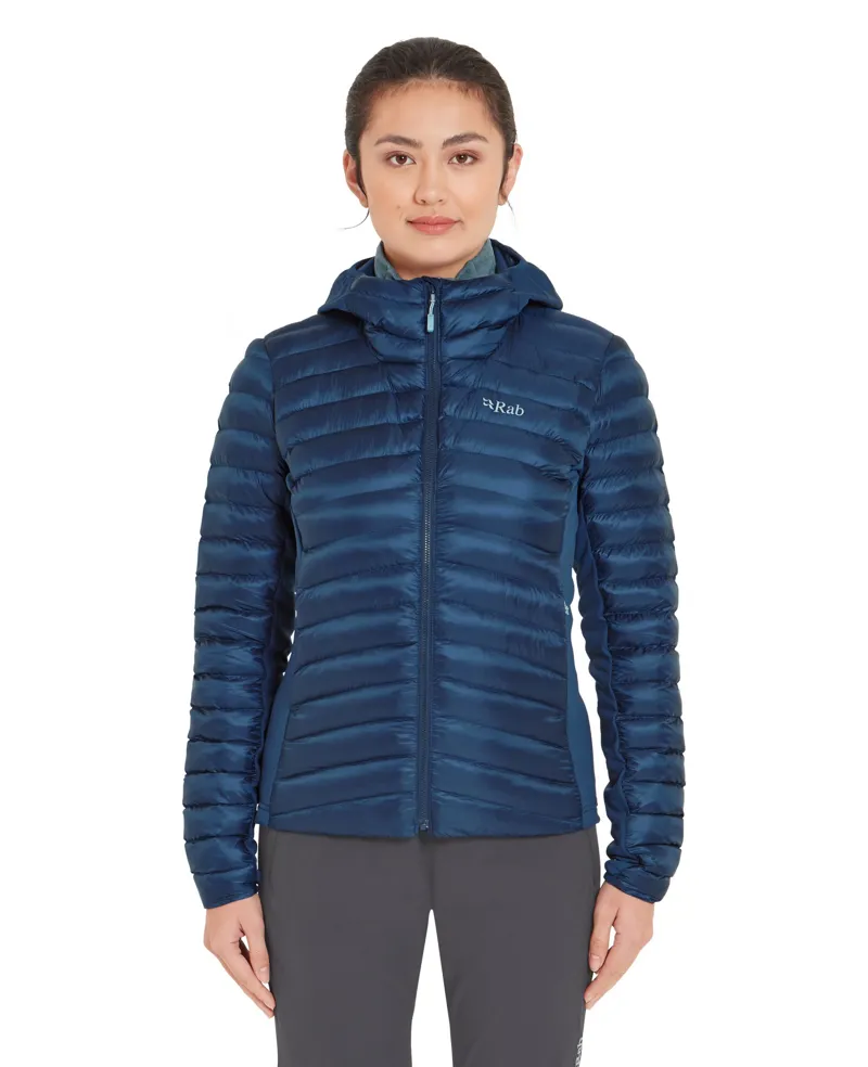Rab Womens Cirrus Flex Hoody - Tempest Blue-2