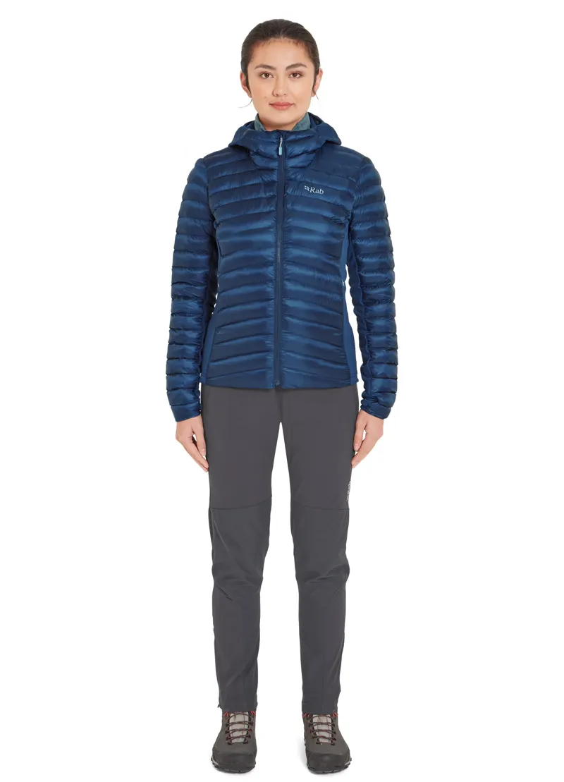 Rab Womens Cirrus Flex Hoody - Tempest Blue-4