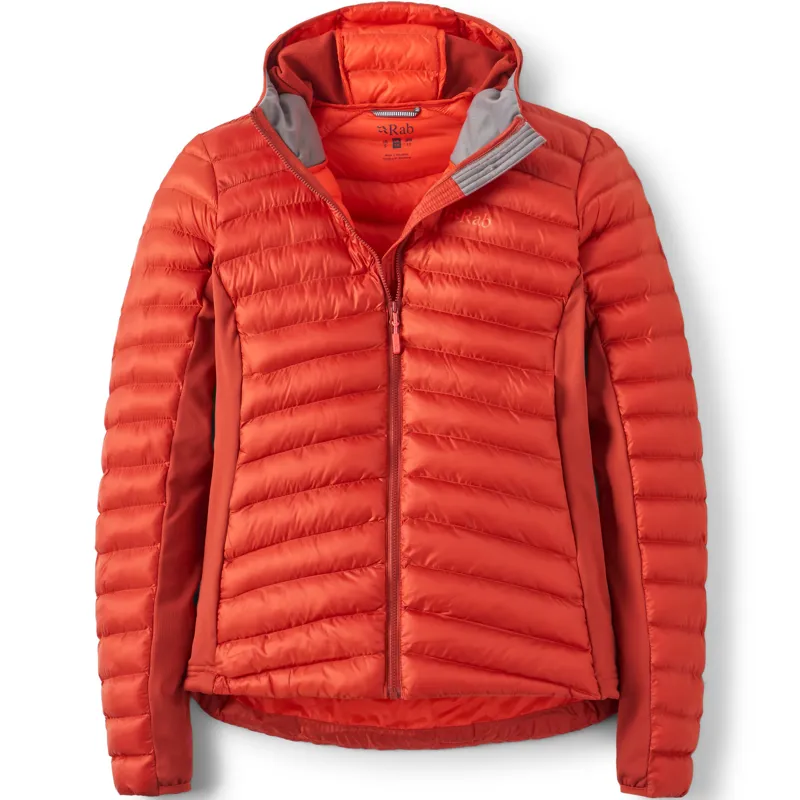 Rab Womens Cirrus Flex Hoody - Tuscan Red