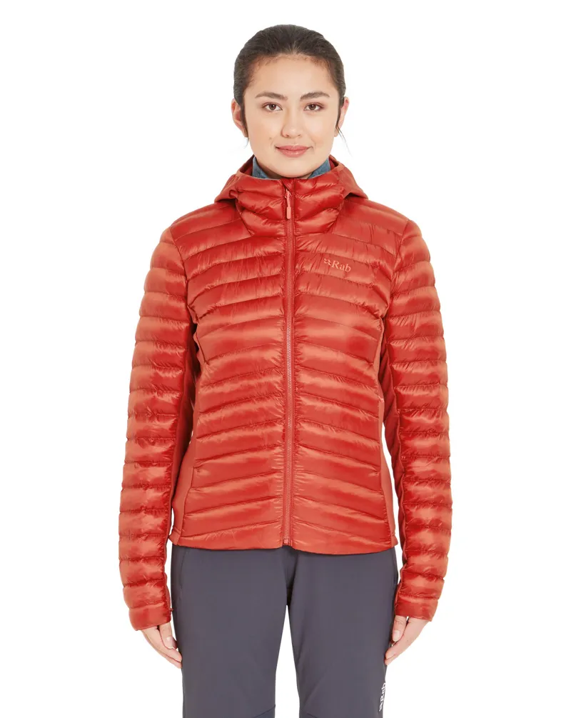 Rab Womens Cirrus Flex Hoody - Tuscan Red-2
