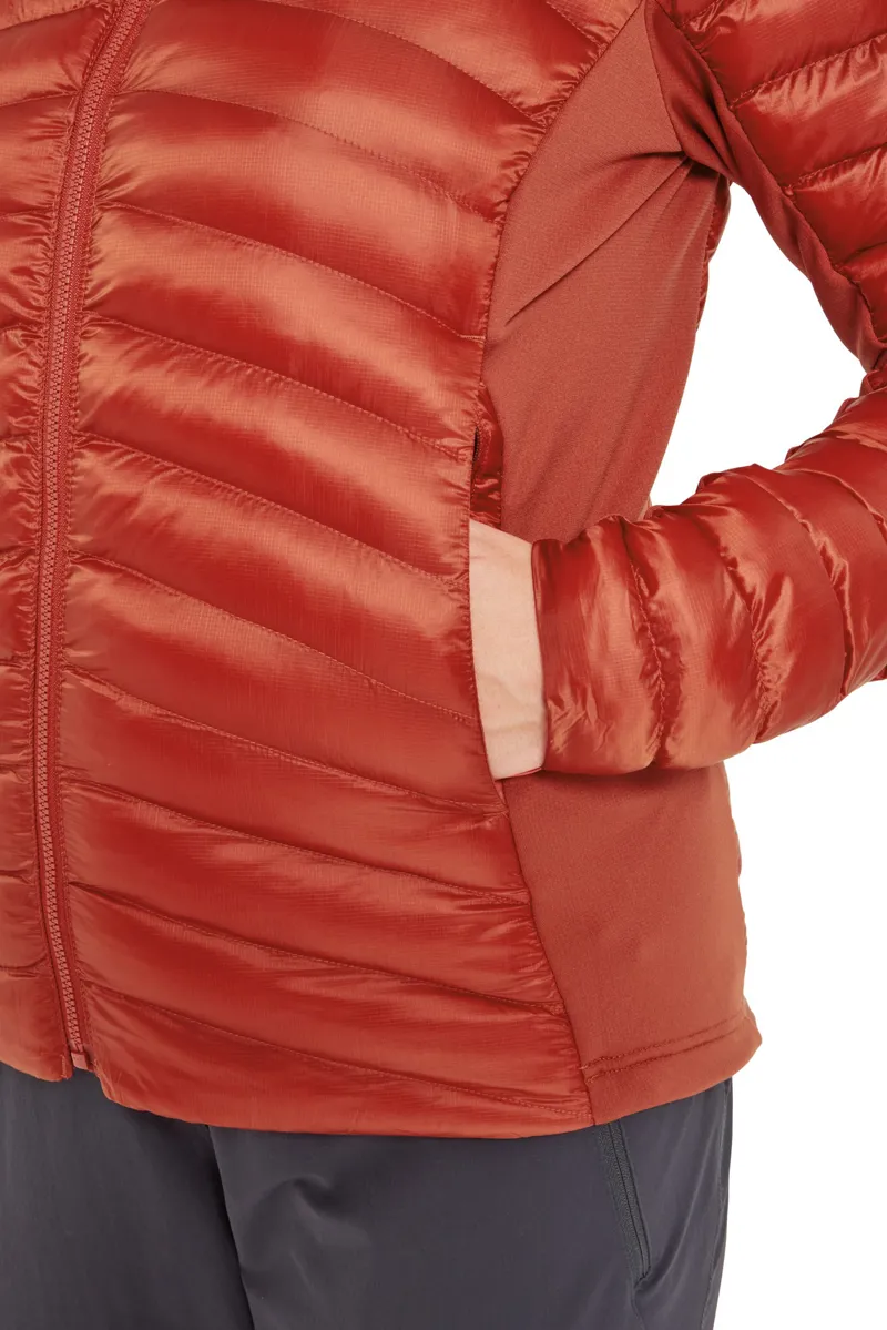 Rab Womens Cirrus Flex Hoody - Tuscan Red-10