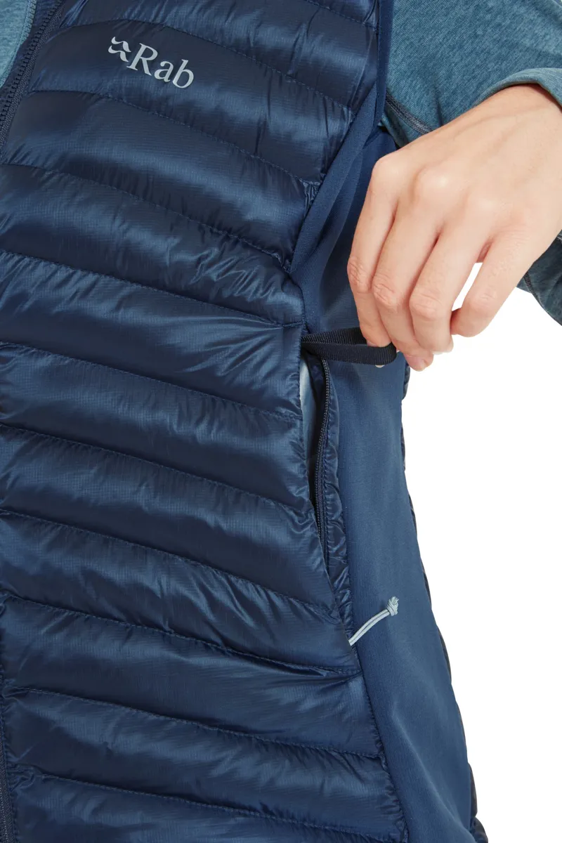 Rab Womens Cirrus Flex Vest - Tempest Blue-10