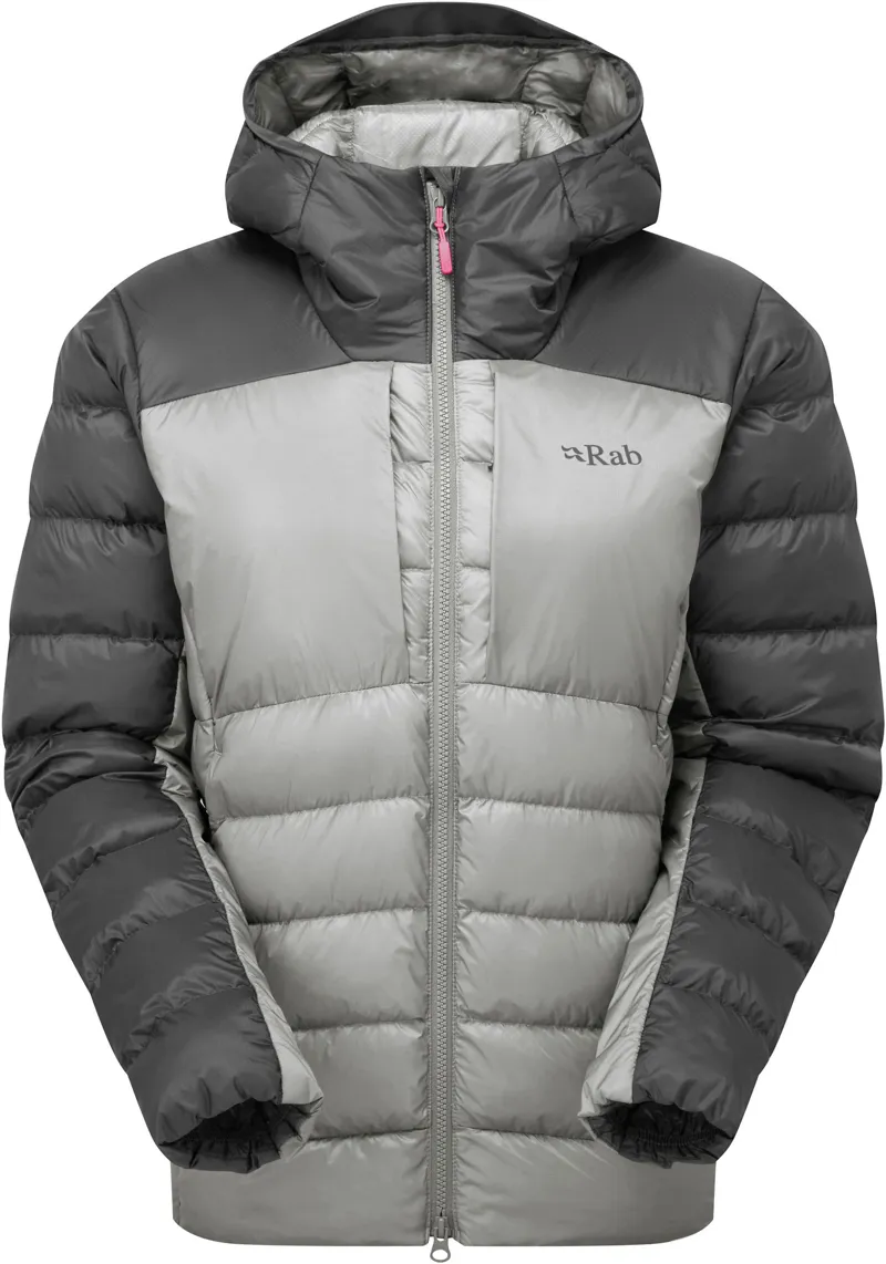 Rab Womens Cirrus Ultra Hoody - Graphene-Light Zinc