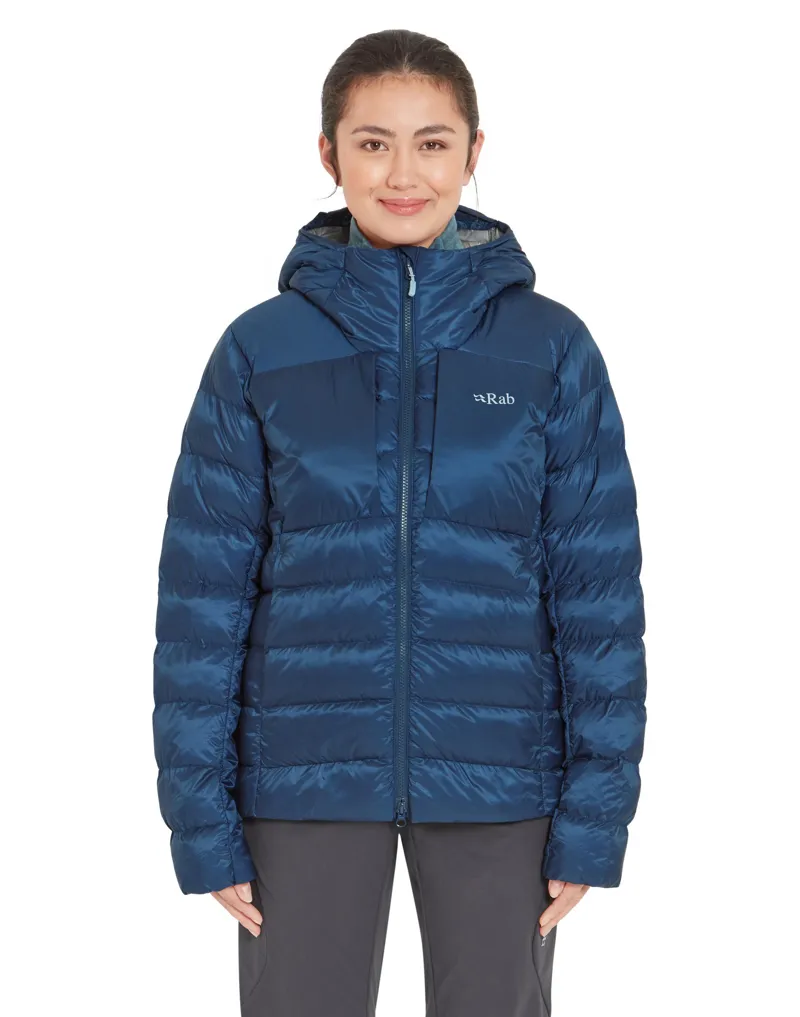 Rab Womens Cirrus Ultra Hoody - Tempest Blue-2