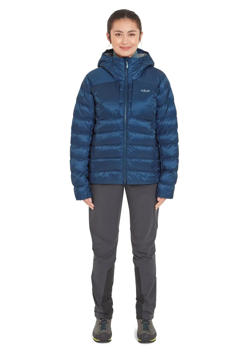 Rab Womens Cirrus Ultra Hoody - Steel-5
