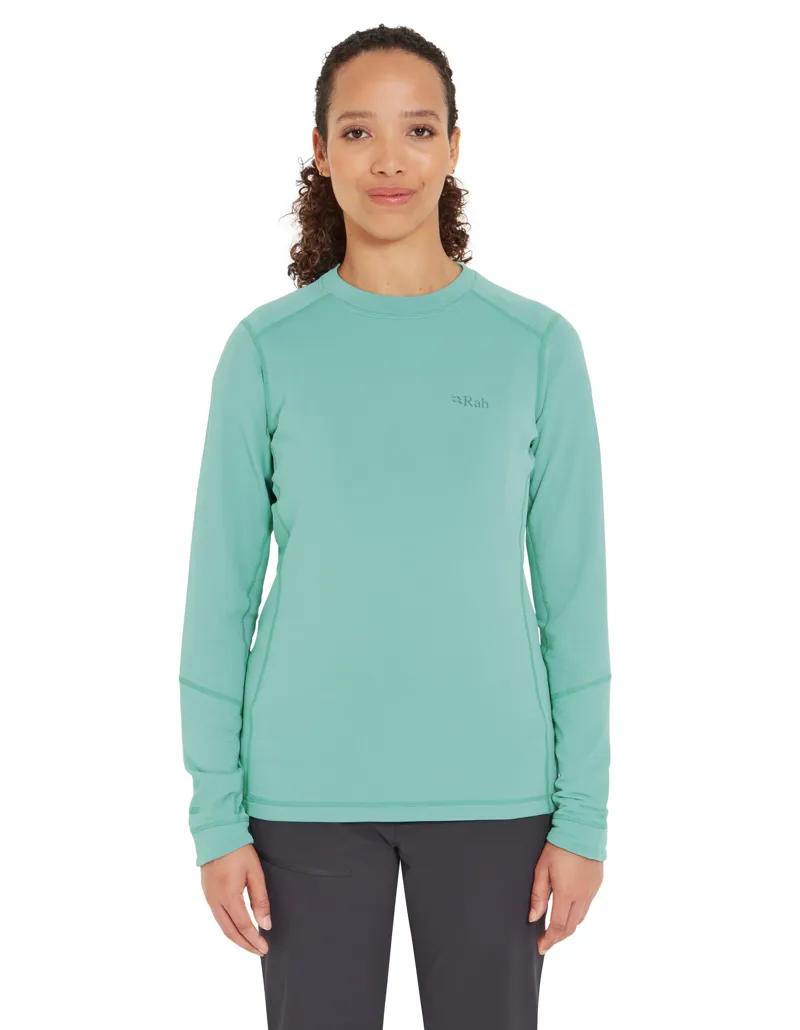 Rab Womens Conduit Crew - Glacier Blue-3