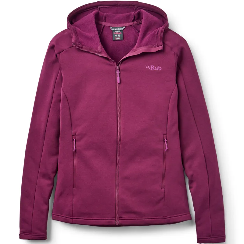 Rab Womens Covex Hoody - Mulberry