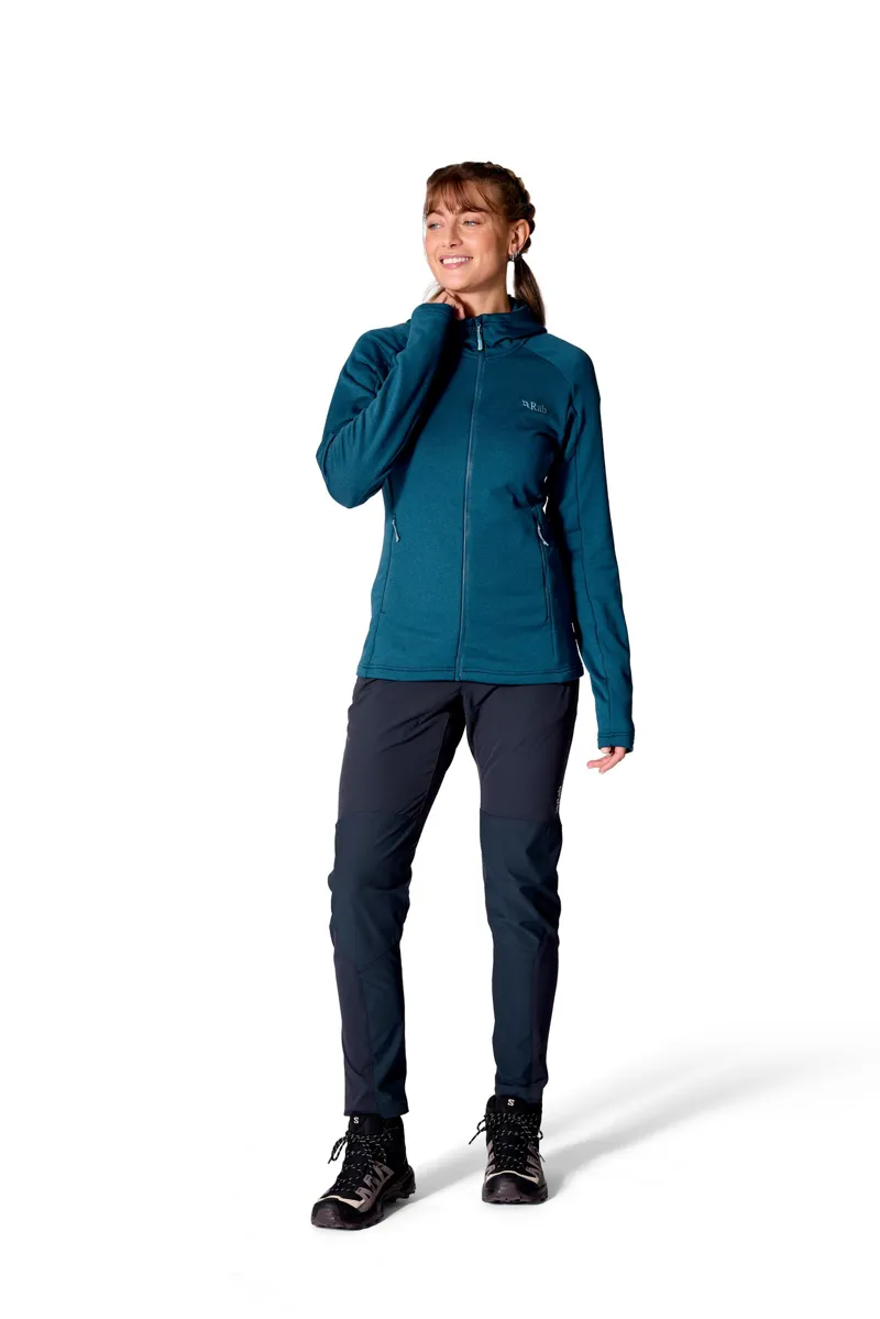 Rab Womens Covex Hoody - Tempest Blue-3