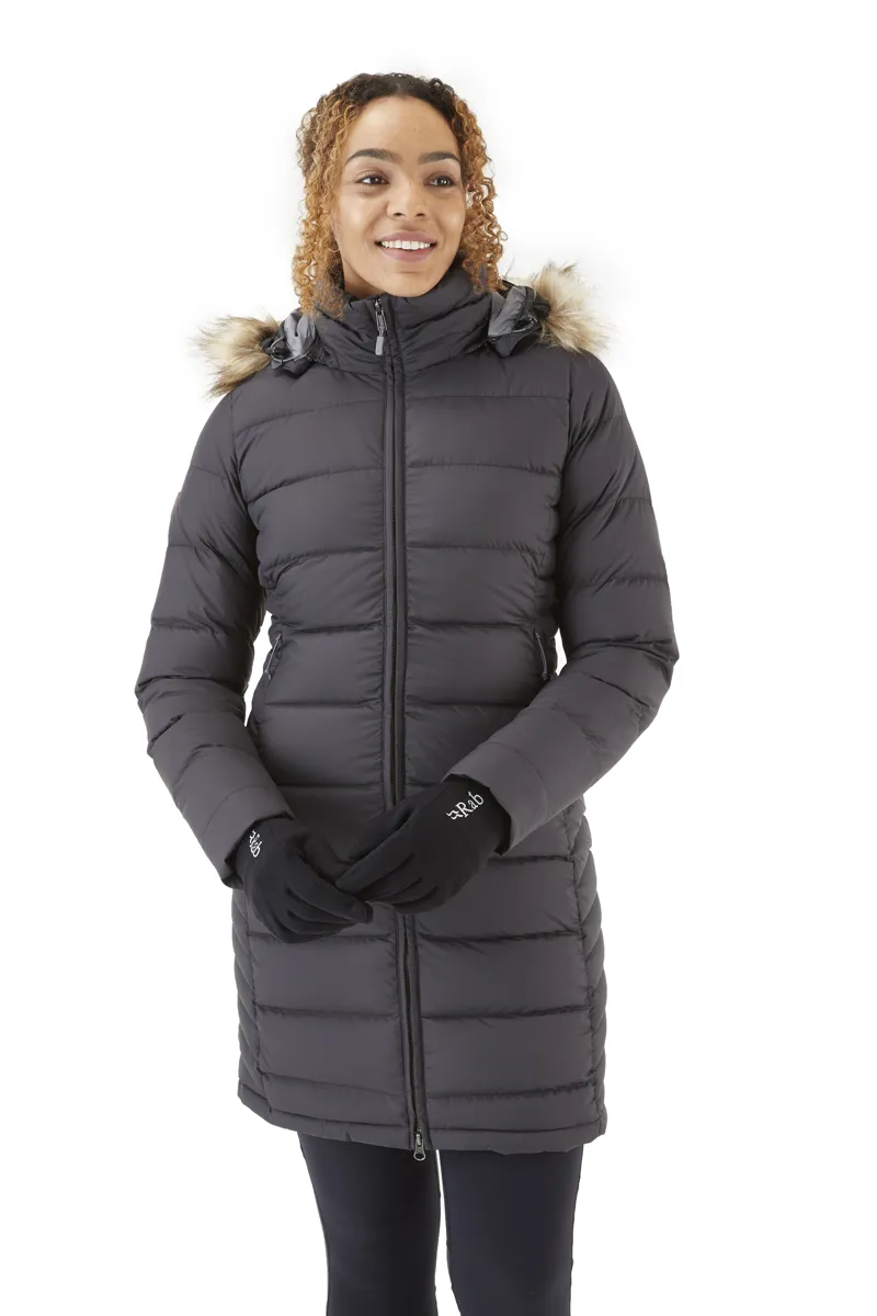 Rab Womens Deep Cover Parka - Black-2