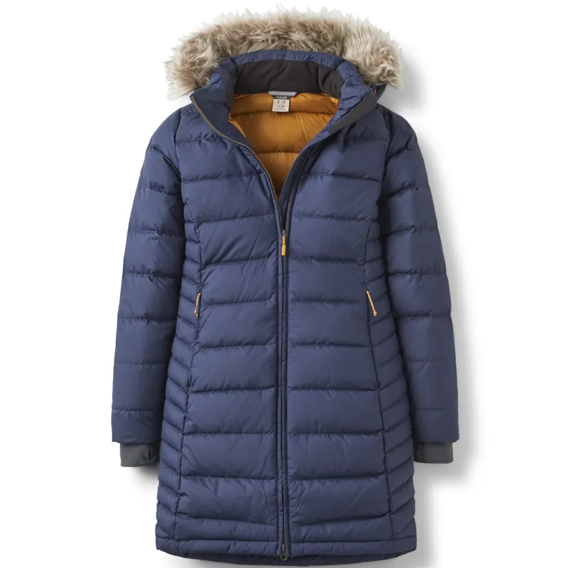 Rab Womens Deep Cover Parka - Deep Denim
