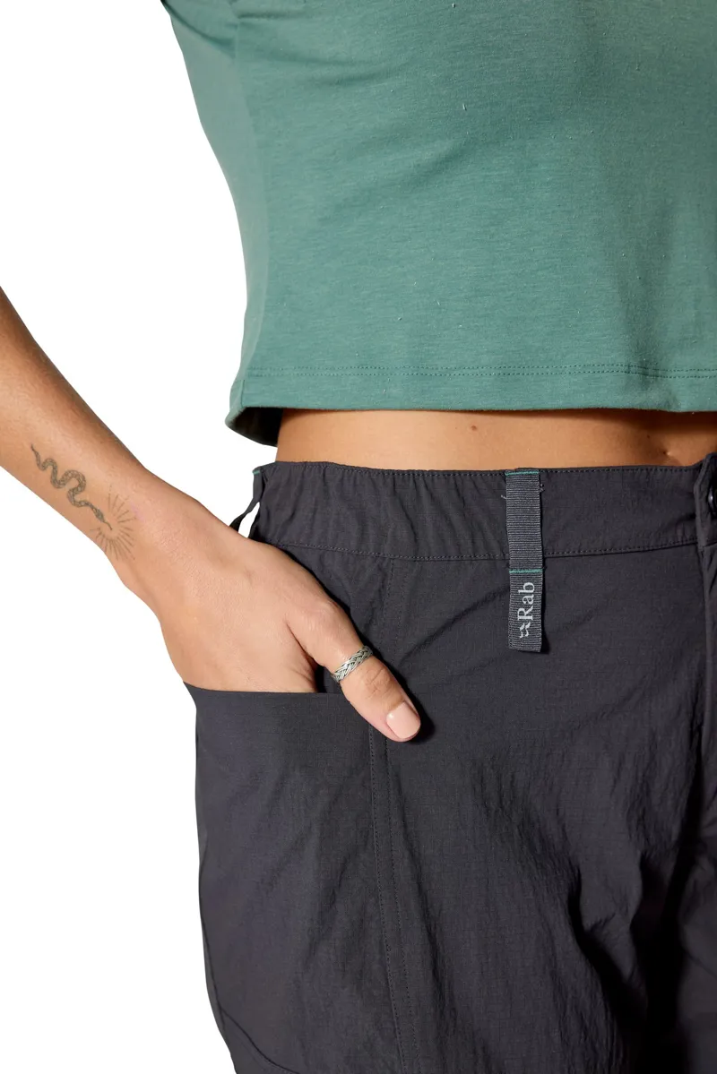 Rab Womens Dovestone Shorts - Anthracite-5