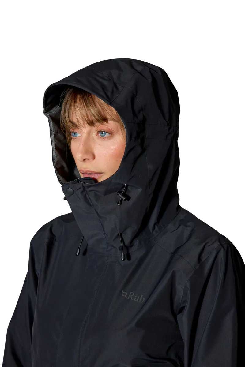 Rab Womens Downpour Jacket - Fig Green-6
