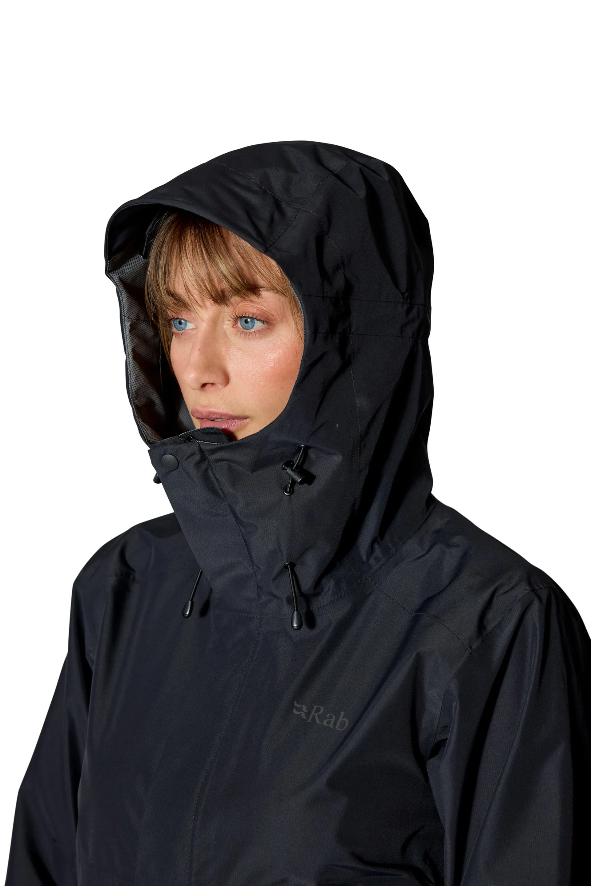 Rab Womens Downpour Jacket Black