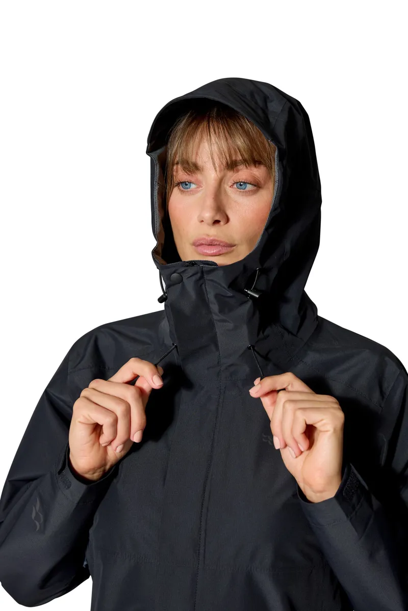 Rab Womens Downpour Jacket - Black-11