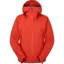 Rab Womens Downpour Light Jacket - Red Grapefruit