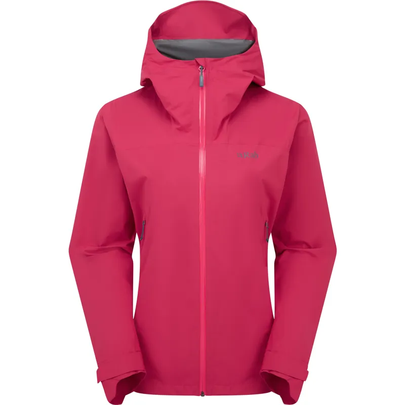 Rab Womens Downpour Light Jacket - Watermelon