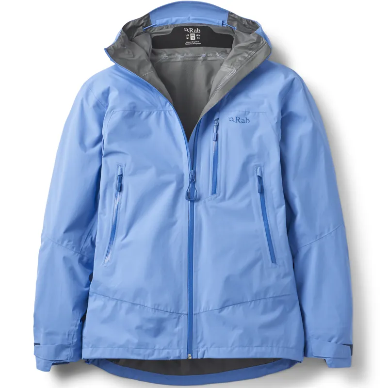 Rab Womens Downpour Mountain Jacket - Bluebird