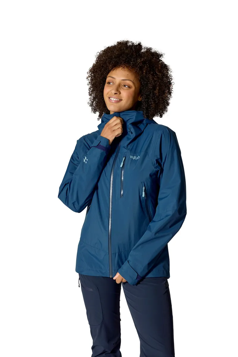 Rab Womens Downpour Mountain Jacket - Watermelon-2