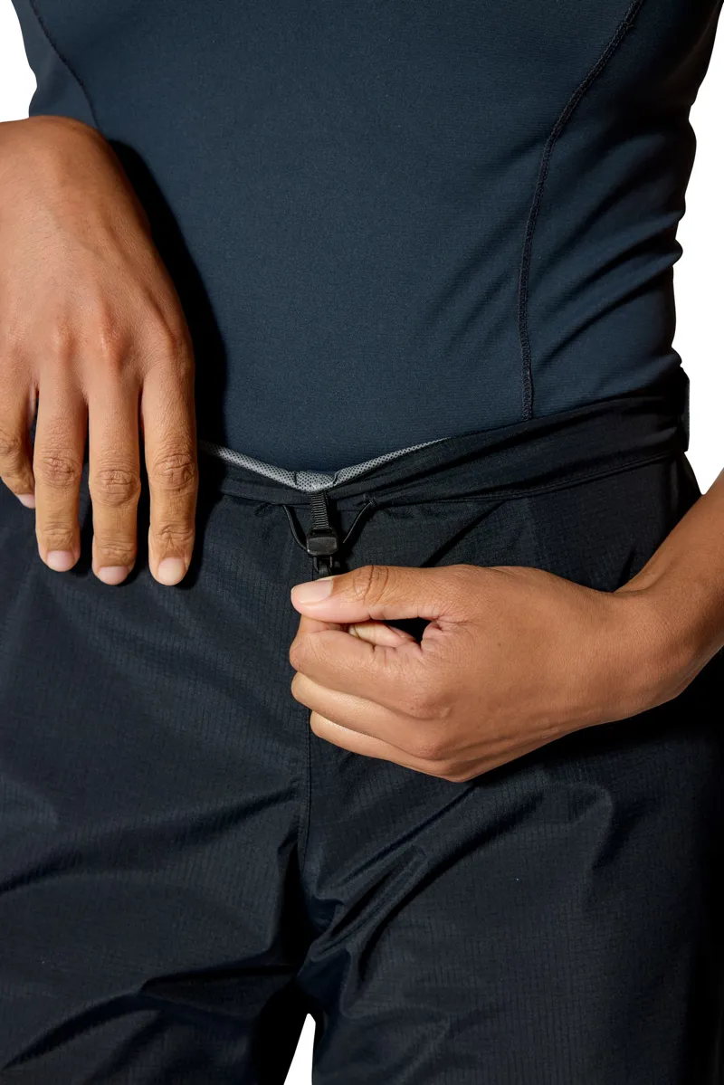 Rab Womens Downpour Mountain Overtrousers  - Black-7