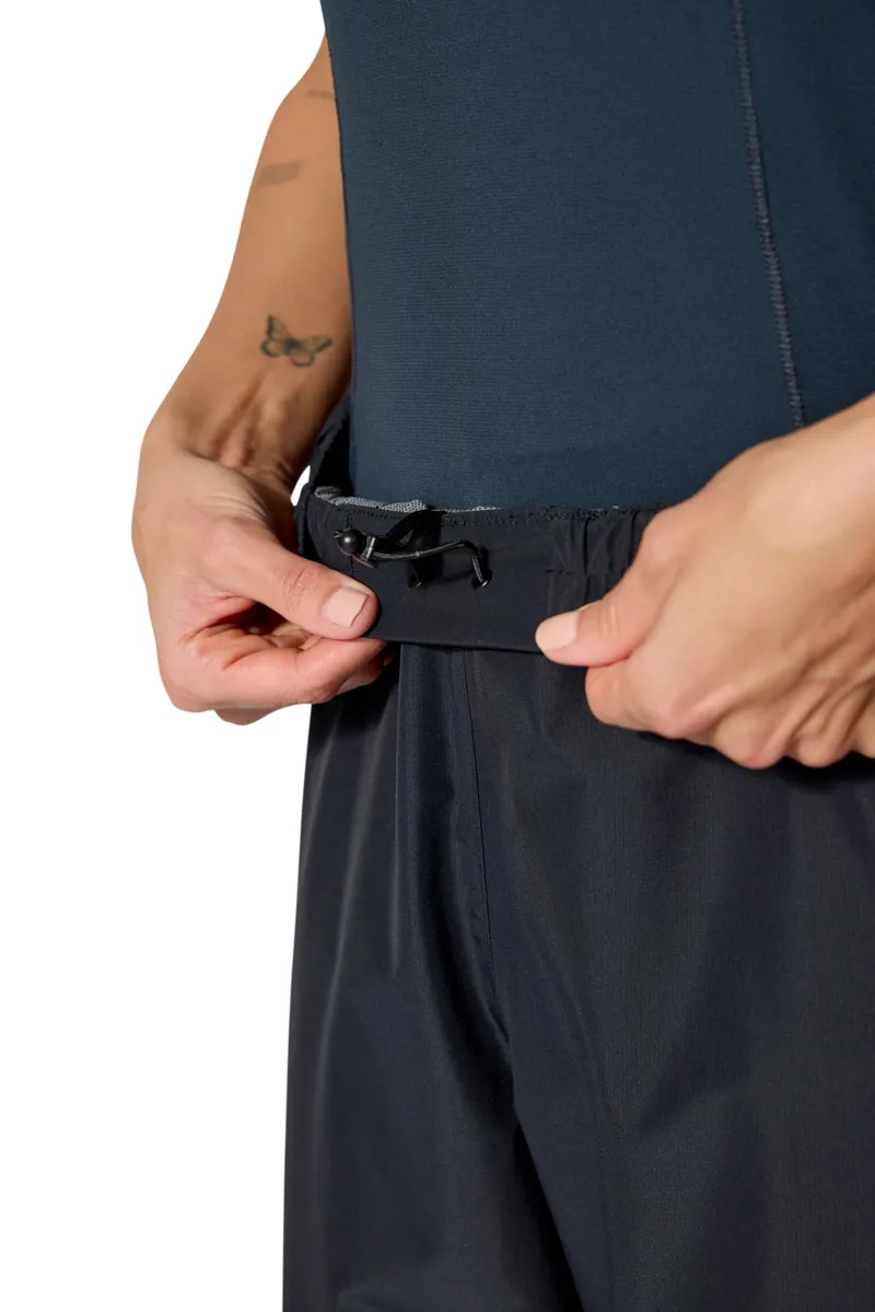 Rab Womens Downpour Overtrousers  - Black-5