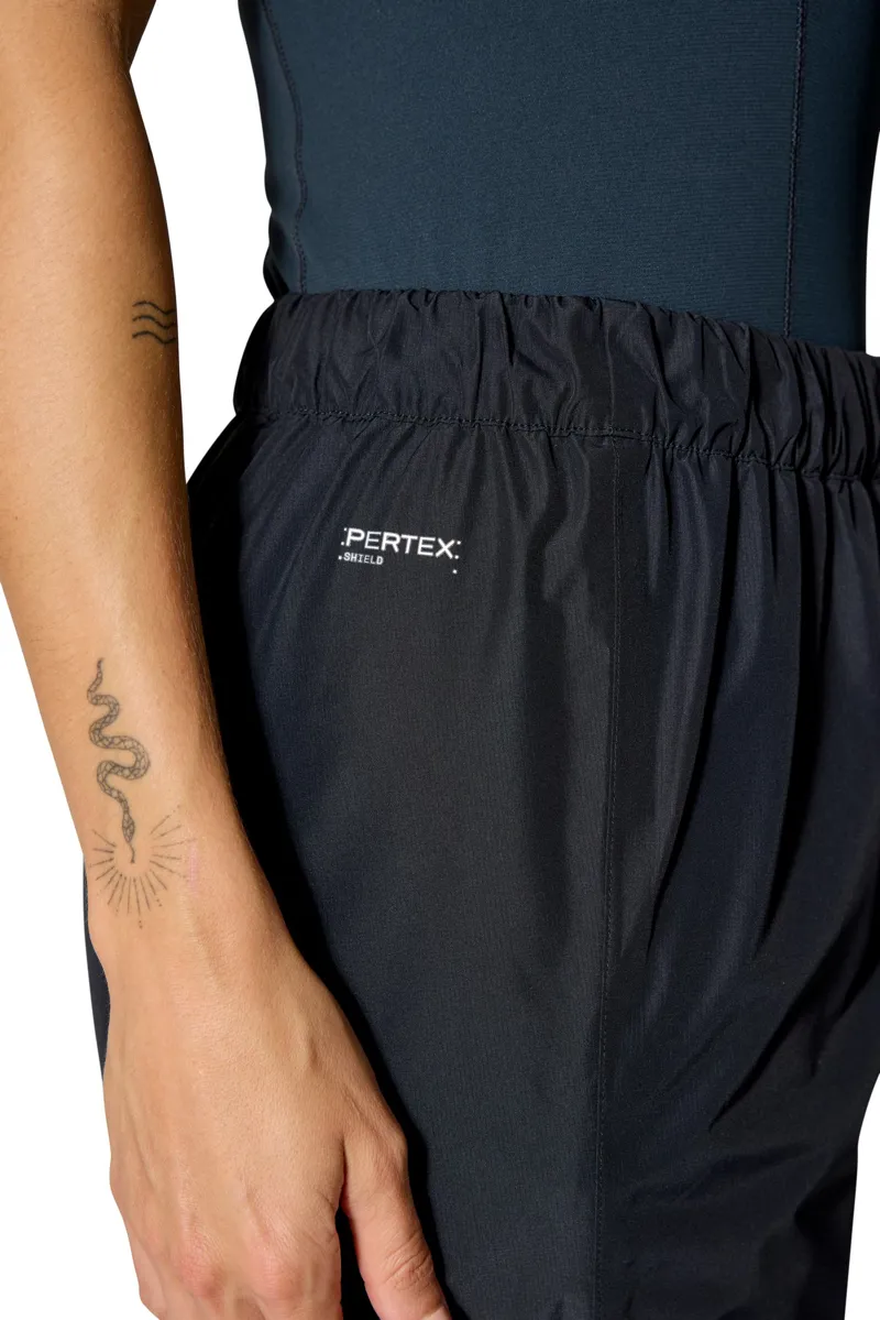 Rab Womens Downpour Overtrousers  - Black-7