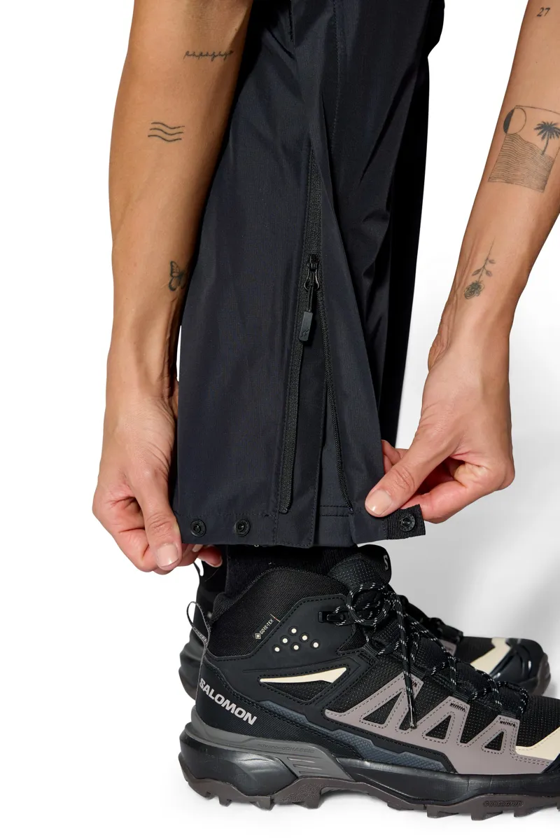Rab Womens Downpour Overtrousers  - Black-8