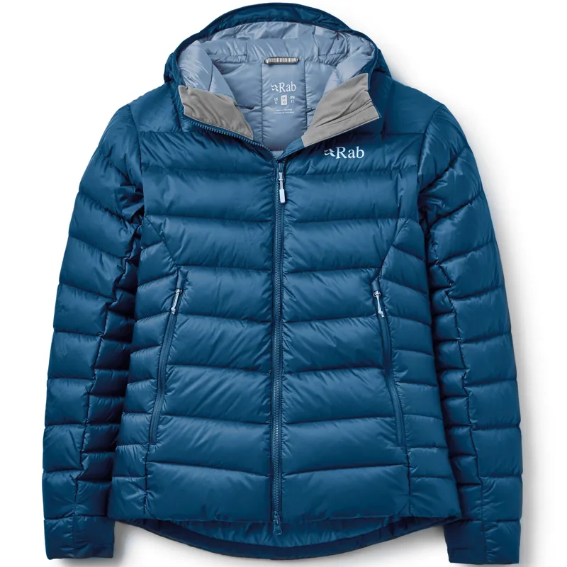 Rab Womens Electron Pro Hoody - Tempest Blue