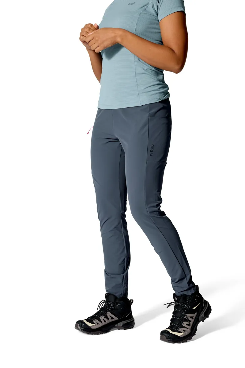 Rab Womens Elevation Trousers - Steel-2