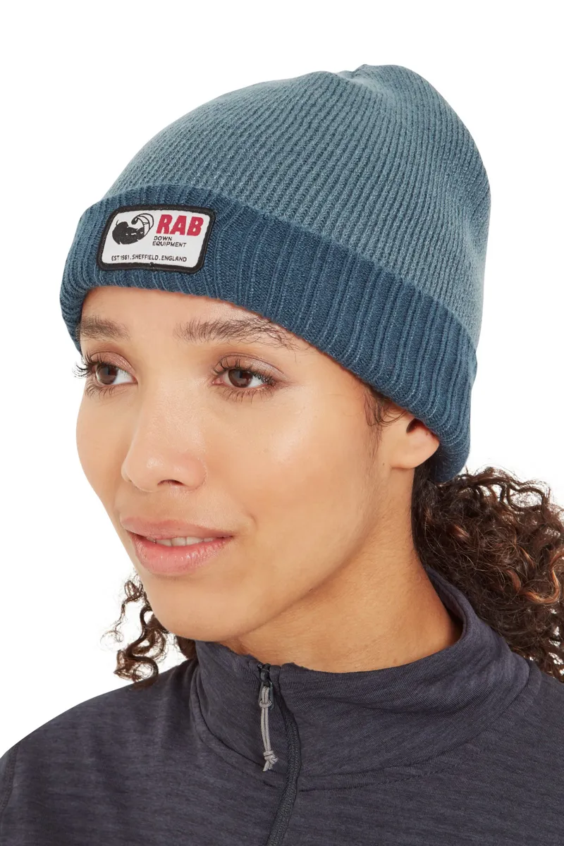 Rab Essential Beanie - Orion Blue-Tempest Blue-2